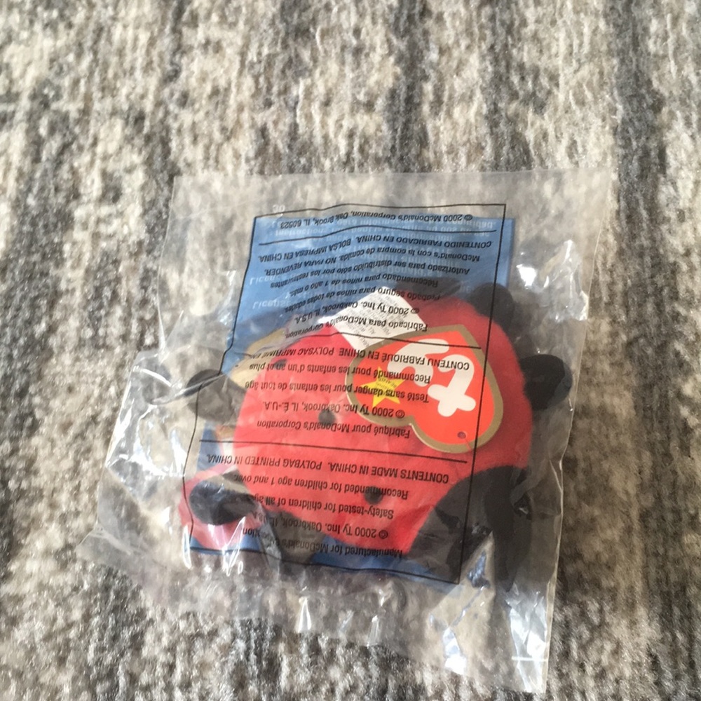 TY Teenie Beanie Babies- Lucky The Ladybug